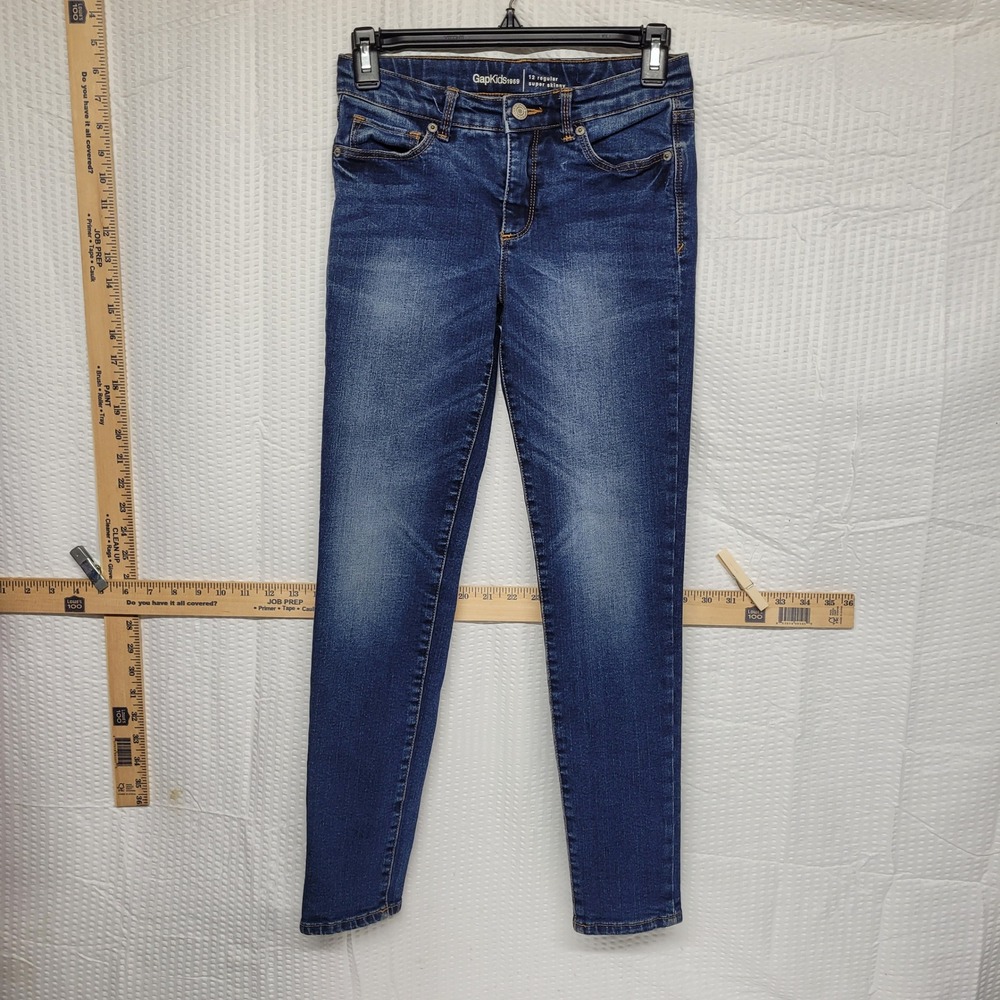 Gap Kids 1969 Girls Super Skinny Jeans Medium Wash Size 12 Regular